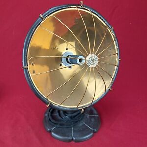 1930 S Thermax Antique Copper Heat Lamp Model E3952 Steampunk Working 