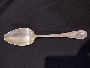 Vintage Gorham Hindostanee Flatware Sterling Silver Serving Spoon Pat 78