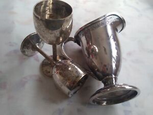Antique Wilcox Sp Co International Silverplate Pitcher With Mini Goblets 7016
