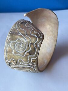 Precolumbian Olmec Mezcala Mayan Seashell Bracelet