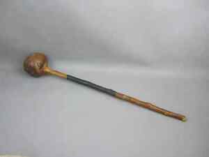 Antique South African Tribal Wooden Knobkerrie War Club Ball Head 24 