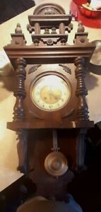 Antique German Wall Clocks Gustav Becker 1877