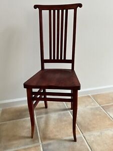 Antique Mission Style Wooden Side Chair Heywood Brothers Wakefield Co Phila Pa
