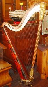 Jacob Erat Early 19th Century English Regency Harp 16045