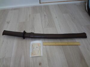 Rare Japanese Sword Wakizashi Katana Edo Samurai Tanto Vintage 6