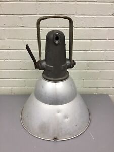 Vintage Revere Electric Mfg Industrial Steampunk Large Light Fixture 20 5 X 16 