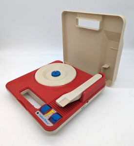 Vintage Fisher Price Record Player 1983 1989 Model 3814 Works 