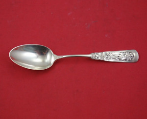 Fontainebleau By Gorham Sterling Silver Teaspoon Man W Tray 5 3 4 Figural