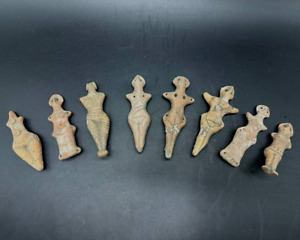 Collection Teracotta Figurines Tripoli Culture Between 5500 And 2750 Bc 8 Pcs