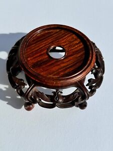Antique Chinese Wood Stand Rosewood Wood 