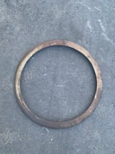 Antique Vintage Theo A Kochs Barber Chair Part 24 Base Trim Ring With Hardware