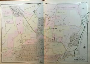 1898 Greenburgh Westchester County Fairgrounds New York Real Estate Co Atlas Map