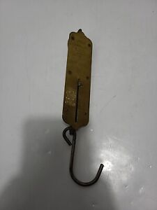 Vintage Antique John Chatillon And Sons Hanging Scale 50lbs