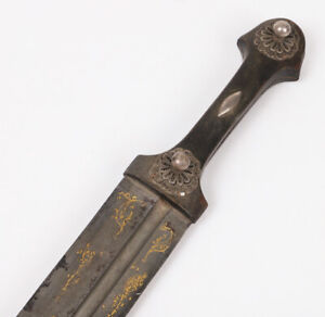 Persian Islamic Ottoman Tulwar Pesh Kabz Kinjal Dagger Ca 1880 Sword Knife