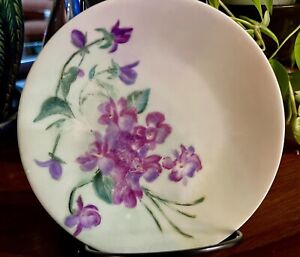  Antique 6 Limoges Hand Painted Floral Plate Classic Fine China France 