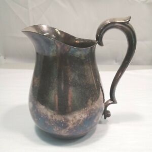 Reed Barton Water Pitcher Numbered 968 Silverplate 1940 S