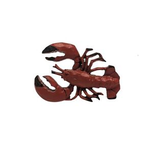 Lobster Pull Knob Red Kitchen Cabinet Drawer Hardware Coastal Beach Home Decor