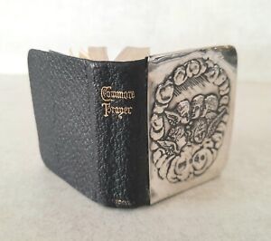 Stunning Miniature Hallmarked Silver Book Of Prayer Bible Excellent Condition