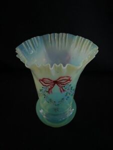 Replacement Light Oil Vaseline Glass Shade Replacement Art Nouveau Uranglas