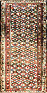3 2 X 6 6 Antique Northwest Kurdish Oriental Rug Excellent 17082