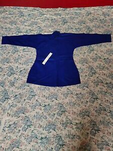 Chinese Antique Republic Of China Blue Silk Textile Top