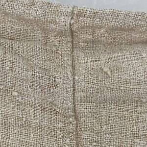 Antique Heavy Hemp Sheet 1800 39 S Inches Natural Linen Textural Rustic