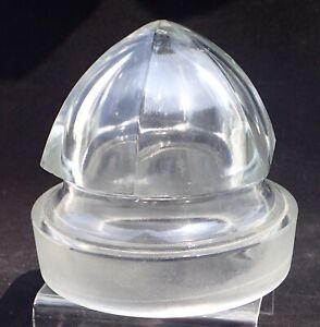 Us Glass Co Ground Store Candy Apothecary Jar Lid For Colonial Or Congress Globe
