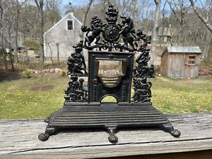 Antique Victorian Cast Iron Fireplace And Surround Salesman S Sample English