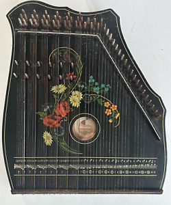 Antique Musima Markneukirchen Zither Harp Made In The German Democratic Republic