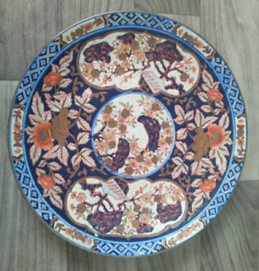 Antique 1861 1875 Chinese Tongzhi Heavy Enamel Porcelain Plate