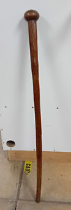 Vintage African Zulu Hardwood Knobkerrie Walking Stick