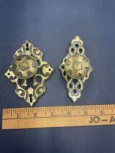 Die Cast Antique Drawer Hardware Back Plate And Pull Knobs