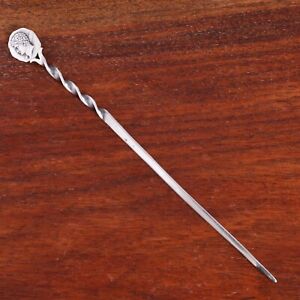 Howard Sterling Co Neoclassical Sterling Silver Skewer Bookmark Etruscan Theme