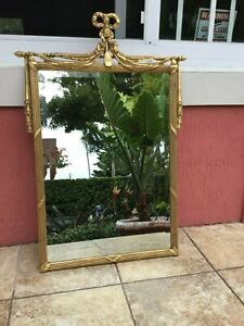 Friedman Brothers French Louis Xv Style Gold Gilt Wall Mirror