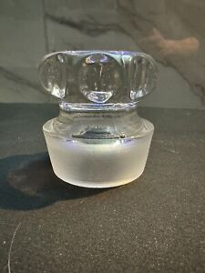 Tiffin Antique Apothecary Clear Glass Replacement Lid 2 5 8 Fitter
