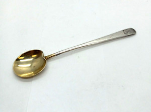 Vintage Daniel Low Co Sterling Silver Engraved Monogram H Jam Spoon 16 2g N R