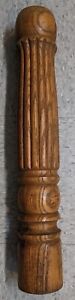 Antique Hand Made Wooden Newel Post Column Decor Primitive Victorian Rare