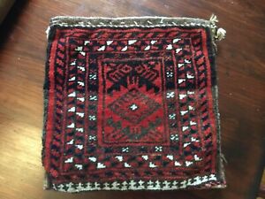 Antique Rug Tribal Yomud Fragment Bag Turkoman