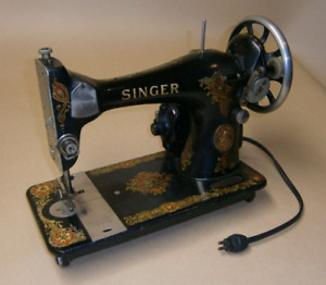 Vintage Singer Sewing Machine Model 128 For Parts Or Repair G0325990