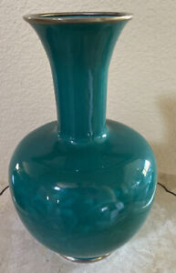 Vintage Signed Tamura Japanese Cloisonne Enamel Vase Wireless 10 