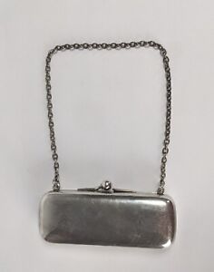 Foster Bros Sterling Silver Change Purse 3 X 1 1 2 For Wrist
