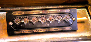 Antique Manual Adding Calculator The Calculator Corp Grand Rapids Mich Stylet