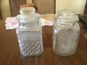 Apothecary Jars With Lids Two 