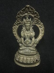 Brass Bronze Southeast Asian Buddha