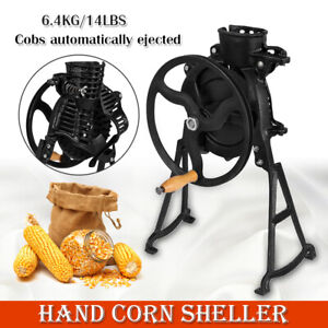 Iron Manual Corn Thresher Hand Shake Corn Sheller Stripping Machine Not Antique