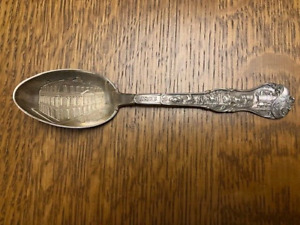 Louisiana Purchase Exposition Sterling Souvenir Spoon Cabildo Bert Ball