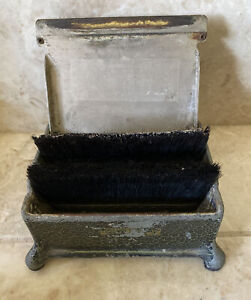 Vintage Cast Iron Boot Brush Scraper Doorstop Portable