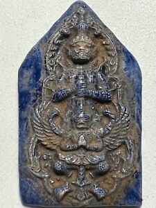 Thao Wet Suwan Garuda Phra Lp Rare Old Thai Buddha Amulet Pendant Magic Idol 88