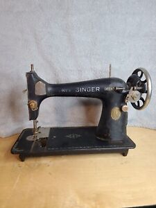 Singer Treadle Sewing Machine Head Spinx Antique Heavy Parts Only