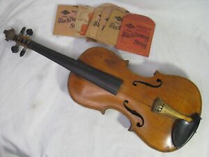 For Restoration As Is Antique Joh Bapt Schweitzer 1813 Violin Music Instrument
